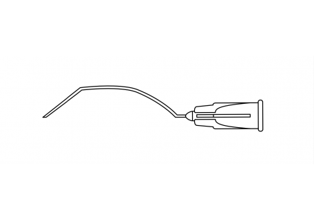 Beaver Retrobulbar Curved [Atkinson/Straus] Needle 25G - 585019